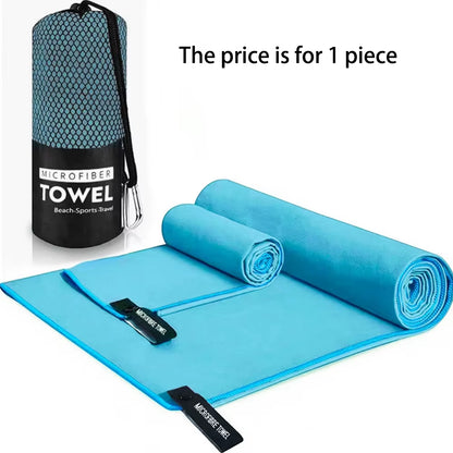 Quick Drying Sport Towel Super Absorbent Bath Beach Towel Travel Portable Gym Towel for Swimming Running Yoga Microfiber Towel