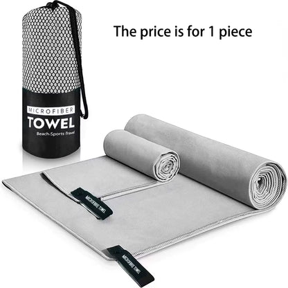 Quick Drying Sport Towel Super Absorbent Bath Beach Towel Travel Portable Gym Towel for Swimming Running Yoga Microfiber Towel