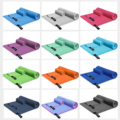 Quick Drying Sport Towel Super Absorbent Bath Beach Towel Travel Portable Gym Towel for Swimming Running Yoga Microfiber Towel