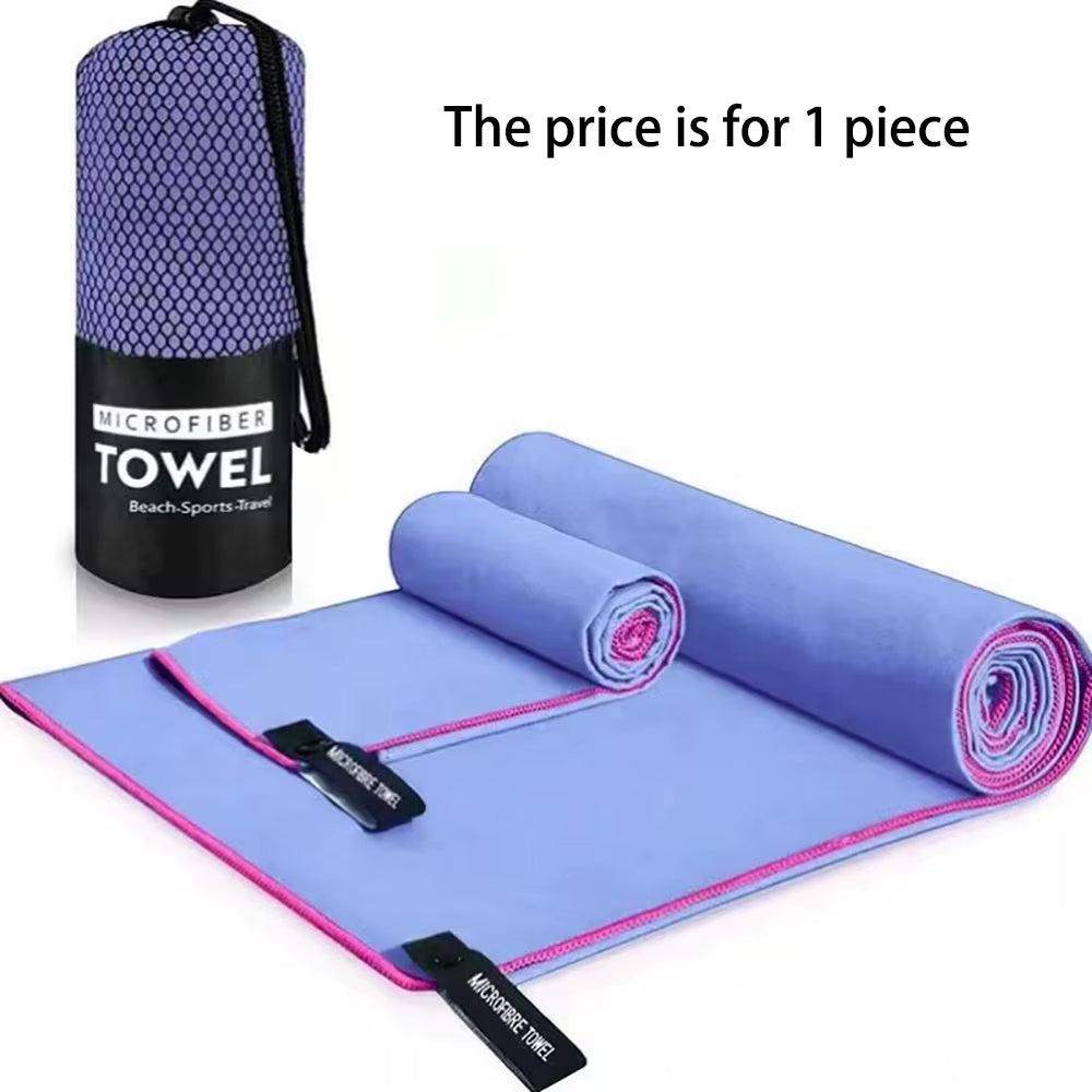 Quick Drying Sport Towel Super Absorbent Bath Beach Towel Travel Portable Gym Towel for Swimming Running Yoga Microfiber Towel