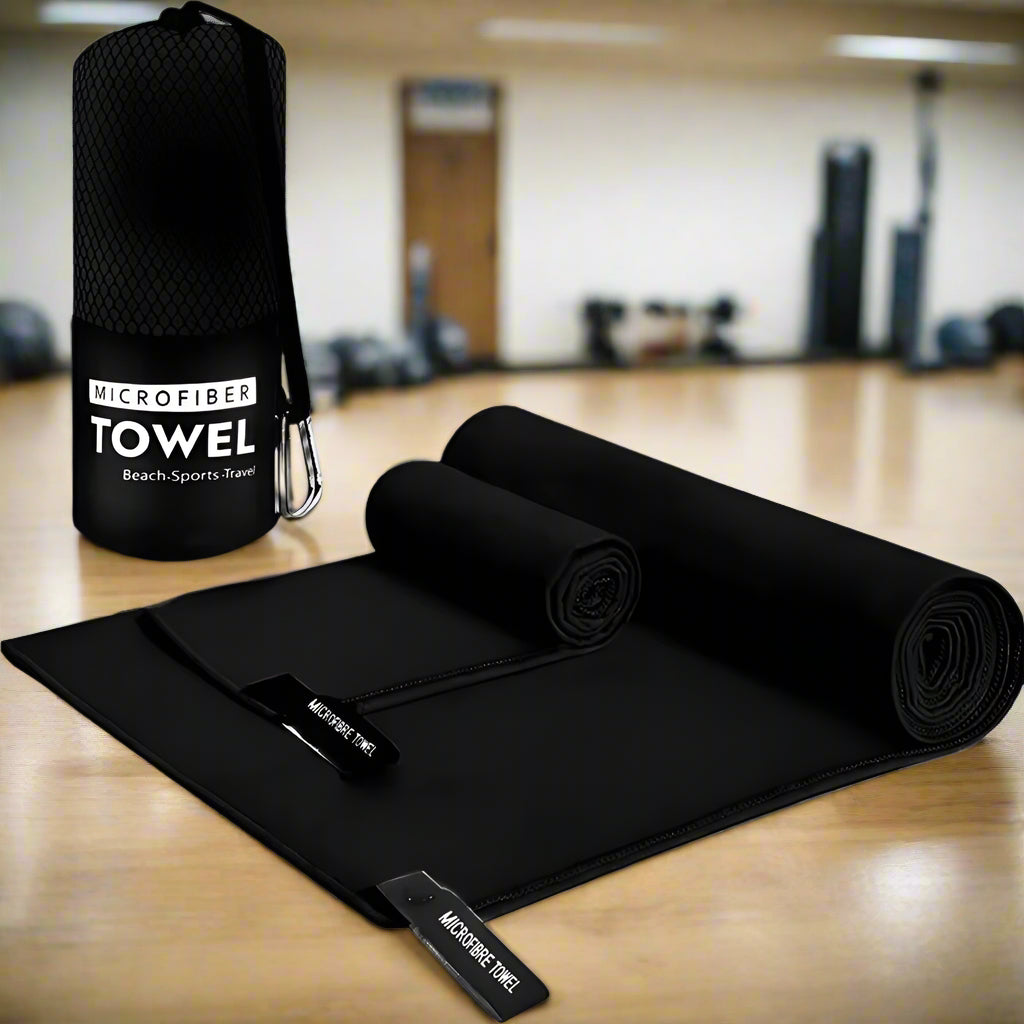Quick Drying Sport Towel Super Absorbent Bath Beach Towel Travel Portable Gym Towel for Swimming Running Yoga Microfiber Towel