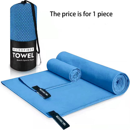 Quick Drying Sport Towel Super Absorbent Bath Beach Towel Travel Portable Gym Towel for Swimming Running Yoga Microfiber Towel